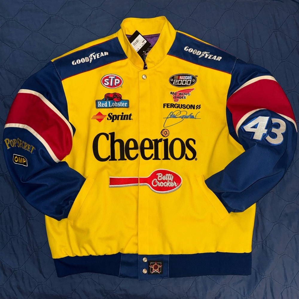 Vintage John Andretti Cheerios Racing Jacket - Picture 1 of 8